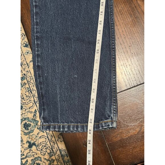 Levi's 505 Medium Wash Regular Fit Men's 34 X 34 Denim Jeans - Picture 7 of 9